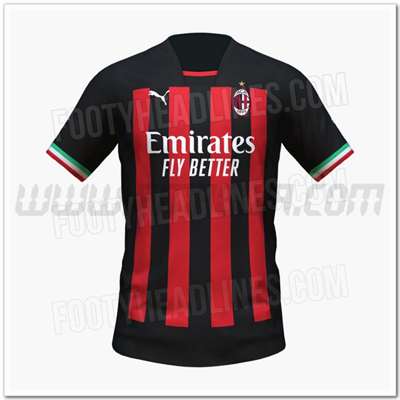 Prima Maglia AC Milan 2022 2023