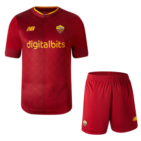 Kit Maglia AS Roma Prima + Pantaloncini 2022 2023