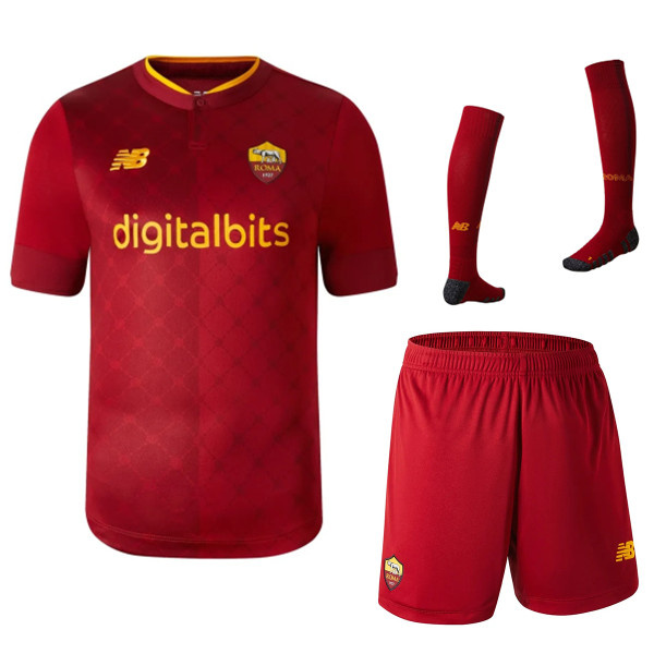 Kit Maglia AS Roma Prima (Pantaloncini + Calzini) 2022 2023