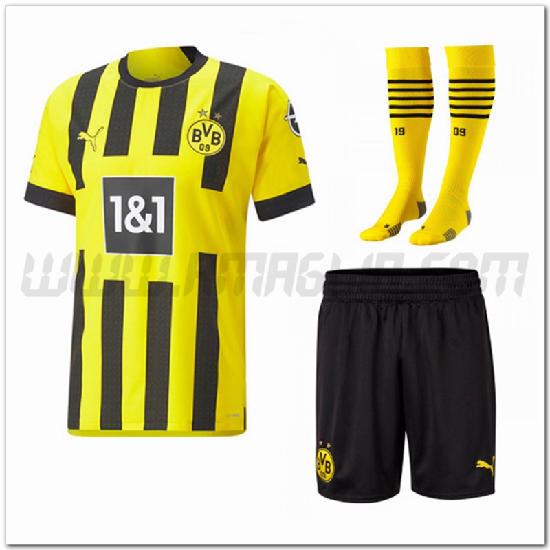 Kit Maglia Dortmund BVB Prima (Pantaloncini + Calzini) 2022 2023