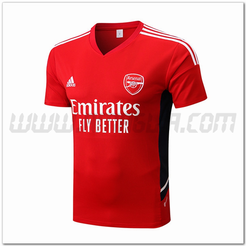 Maglia Allenamento Arsenal Rosso 2022 2023