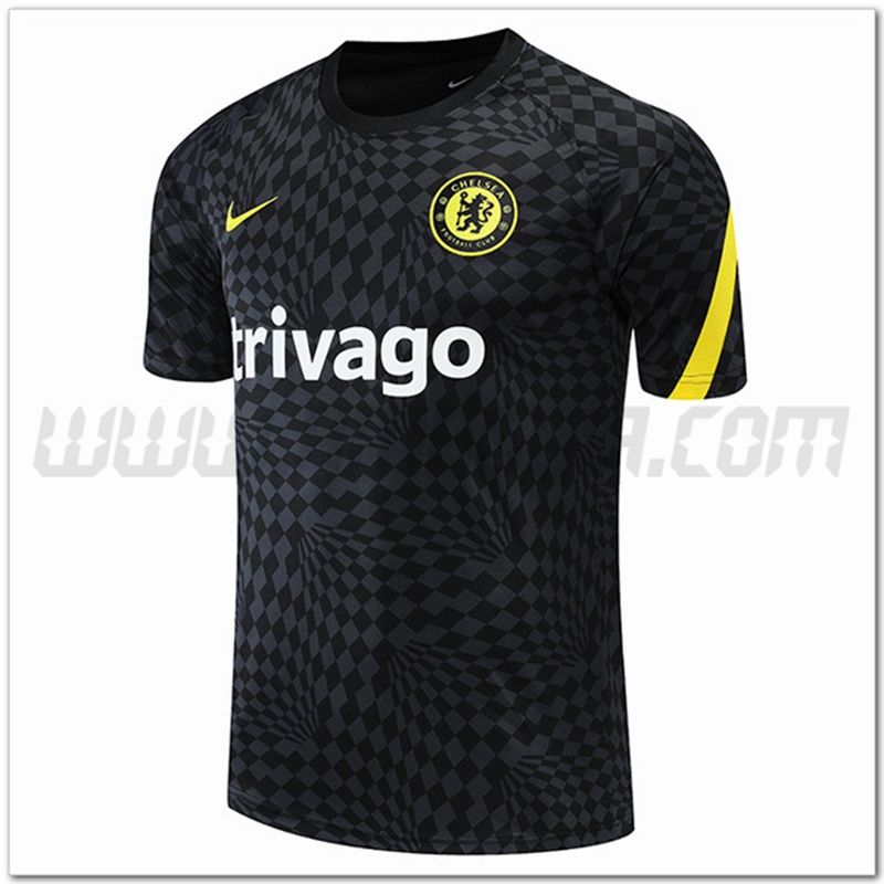 Maglia Allenamento FC Chelsea Nero 2022 2023