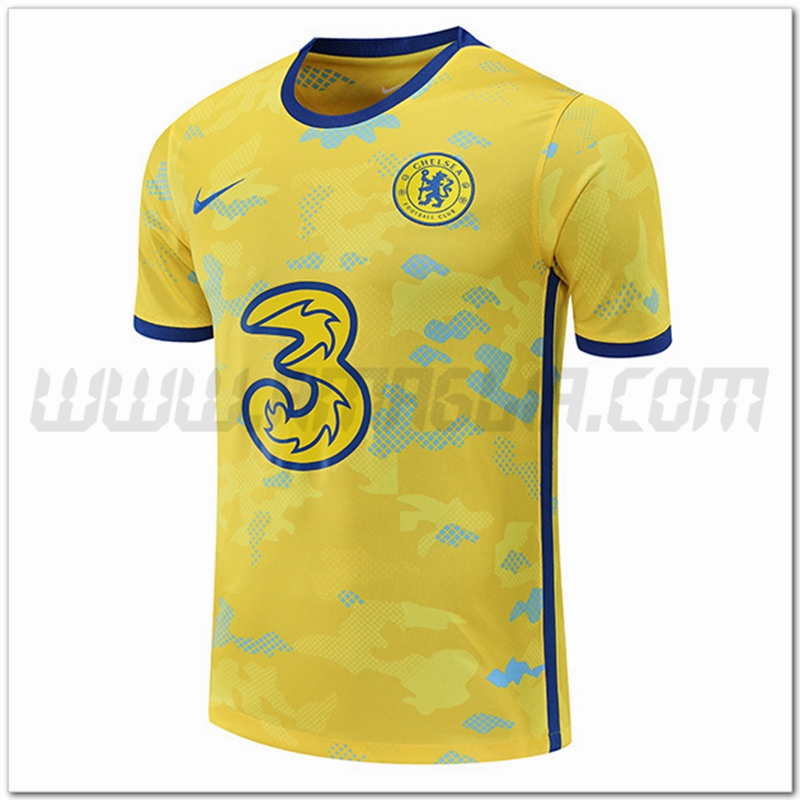 Maglia Allenamento FC Chelsea Giallo 2022 2023