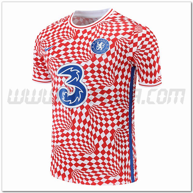 Maglia Allenamento FC Chelsea Rosso 2022 2023