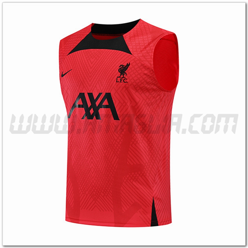 Canotta da Allenamento FC Liverpool Rosso 2022 2023
