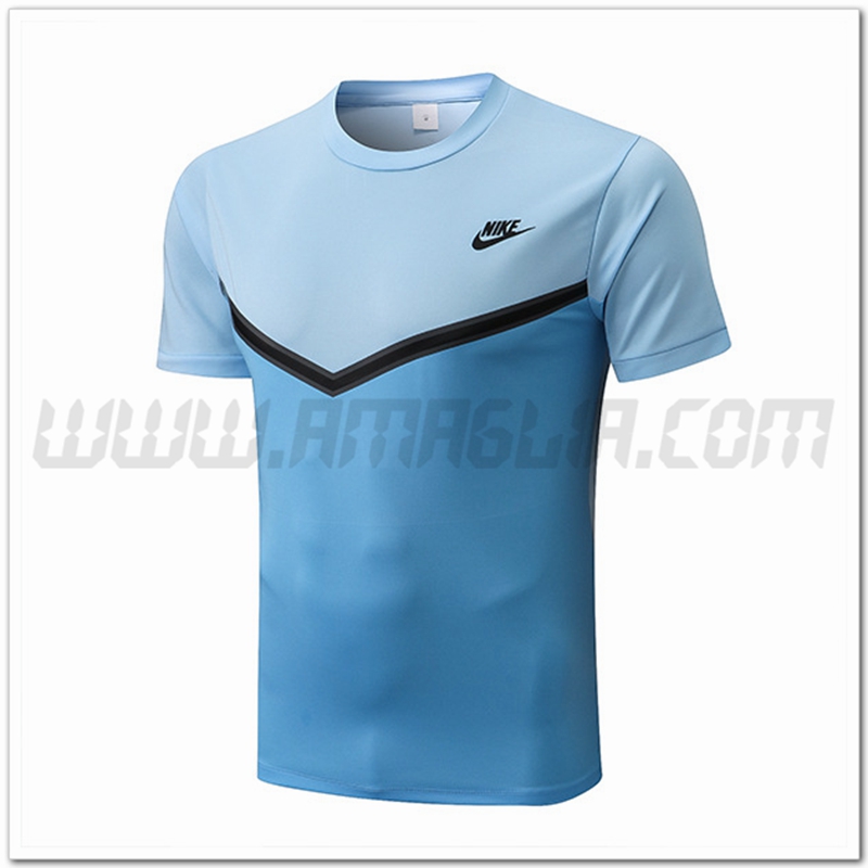 Maglia Allenamento Nike Grigio/Giallo 2022 2023