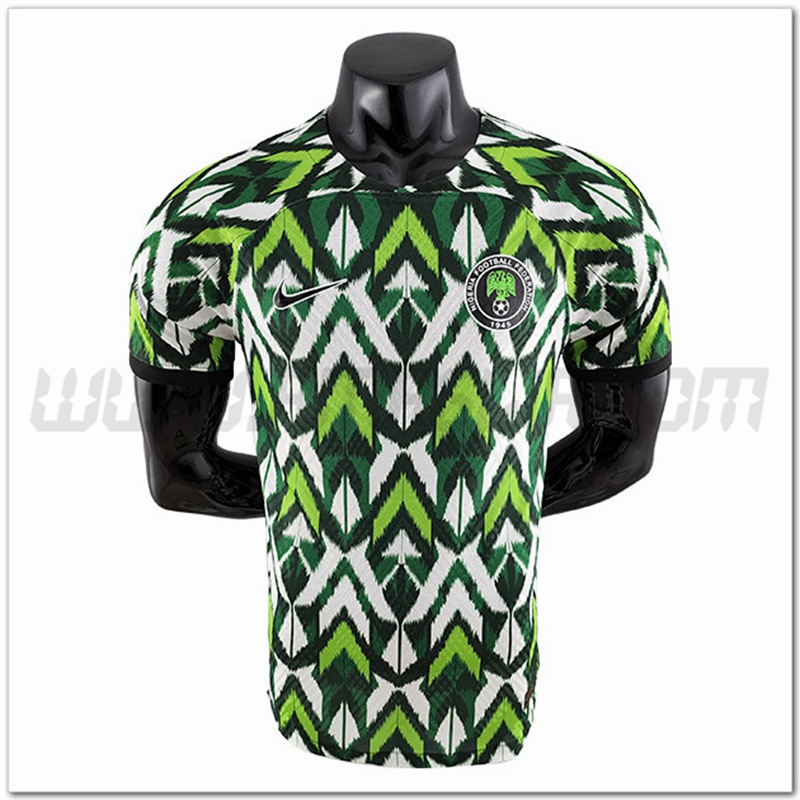 Maglia Squadra Nigeria 2022 2023 Bianco/Verde