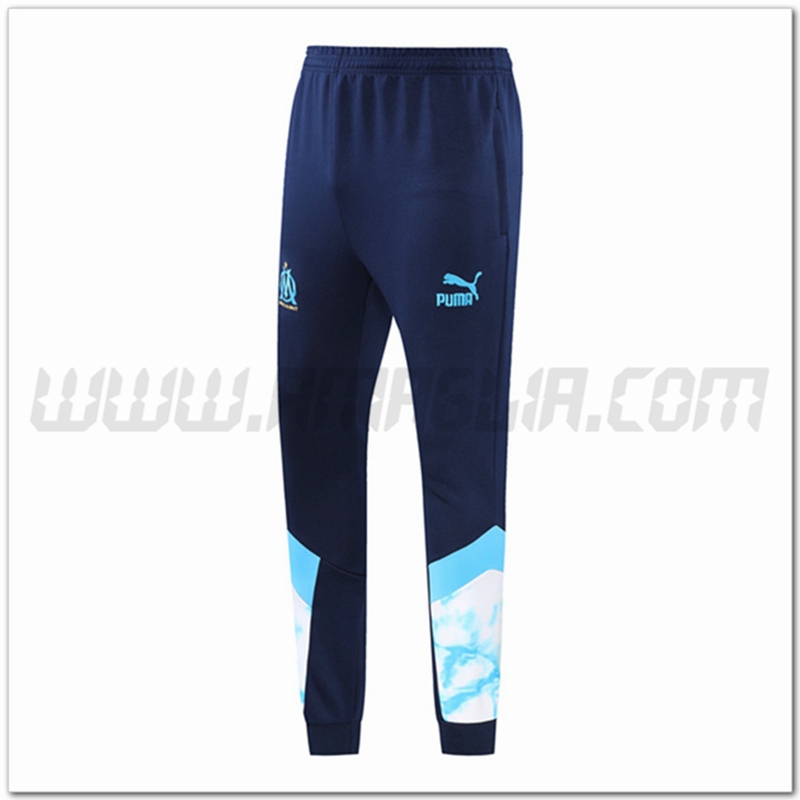 Pantaloni Allenamento Marsiglia Blu Marino 2022 2023