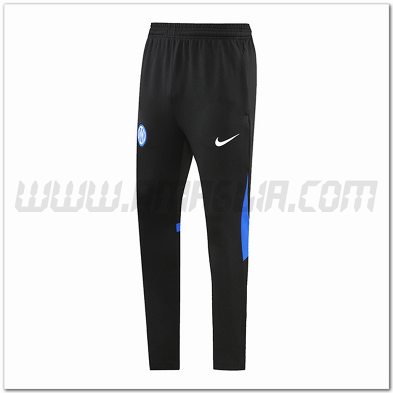 Pantaloni Allenamento Inter Milan Nero/Blu 2022 2023