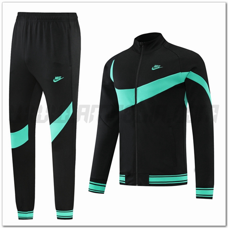 Tuta Giacca Allenamento Nike Verde/Nero 2022 2023