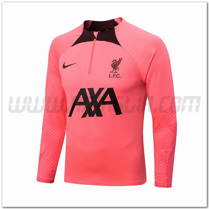 Felpa Allenamento FC Liverpool Rose 2022 2023