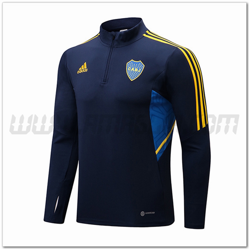 Felpa Allenamento Boca Juniors Blu Marino 2022 2023
