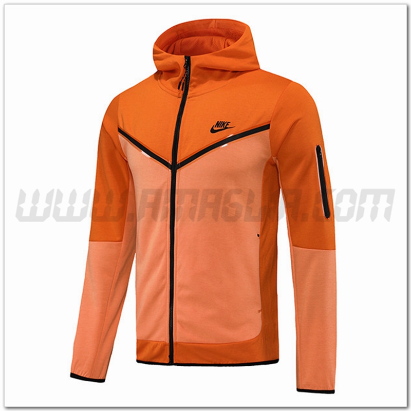 Giacca a vento Nike Arancia 2022 2023