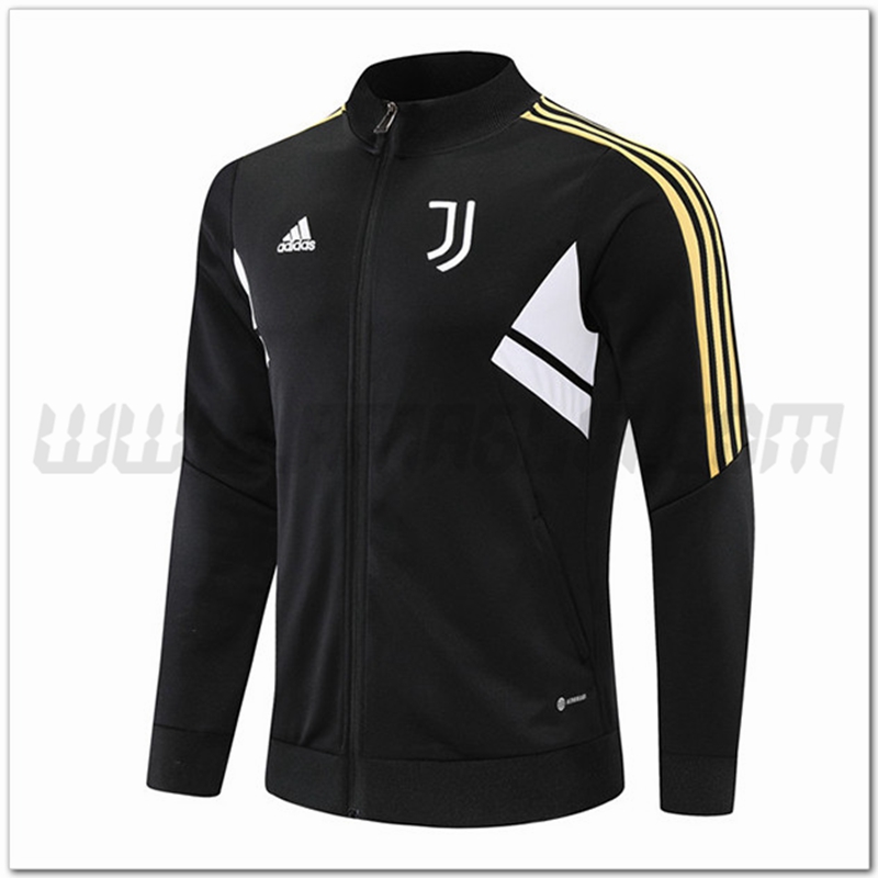Giacca Calcio Juventus Nero/Bianco 2022 2023
