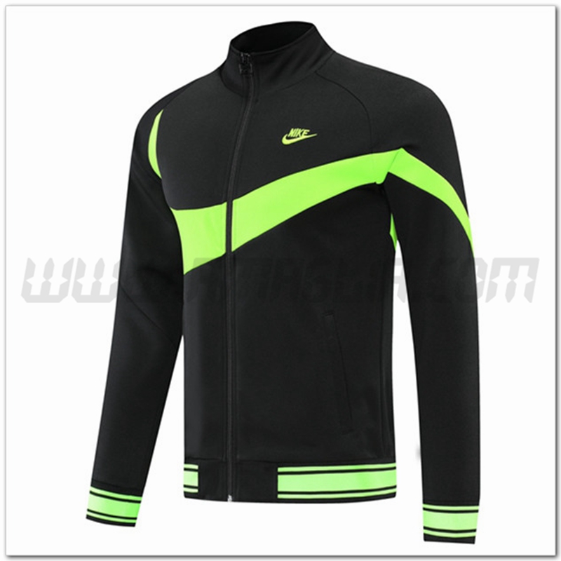 Giacca Calcio Nike Nero/Verde 2022 2023