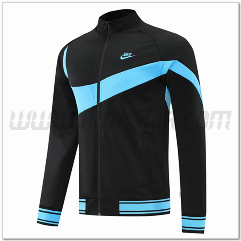 Giacca Calcio Nike Nero/Blu 2022 2023