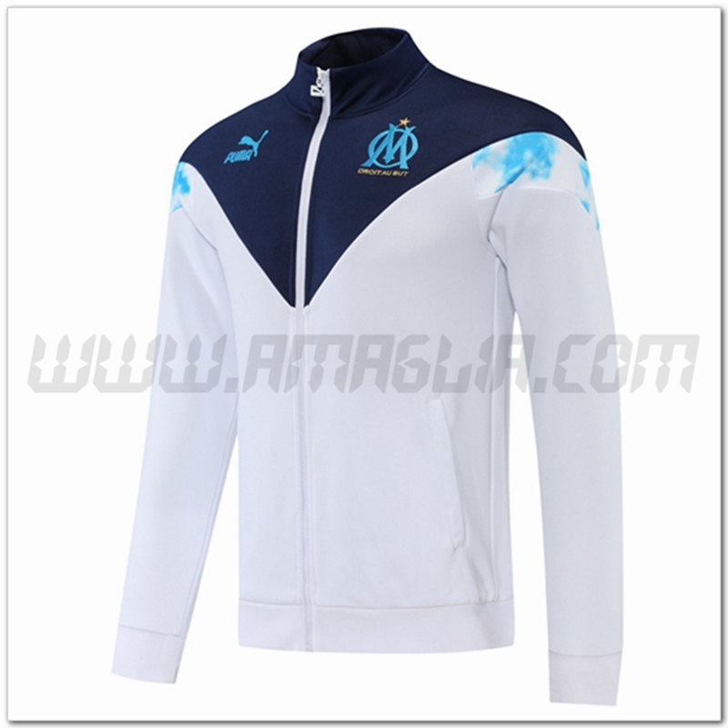 Giacca Calcio Manchester City Bianco 2022 2023