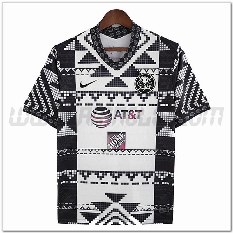 Maglia Calcio Club America 2022 2023 Nero/Bianco