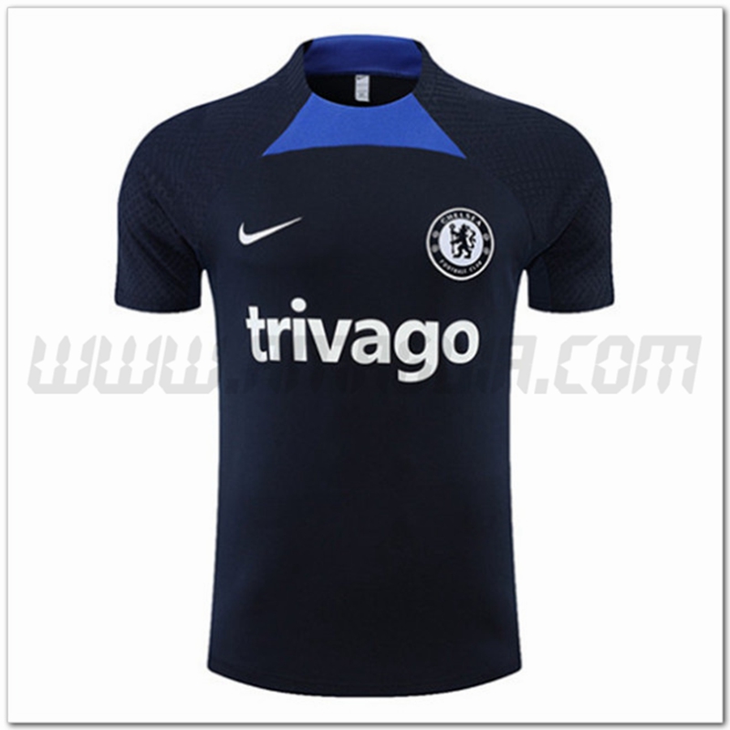 Canotta da Allenamento FC Chelsea Blu Marino 2022 2023