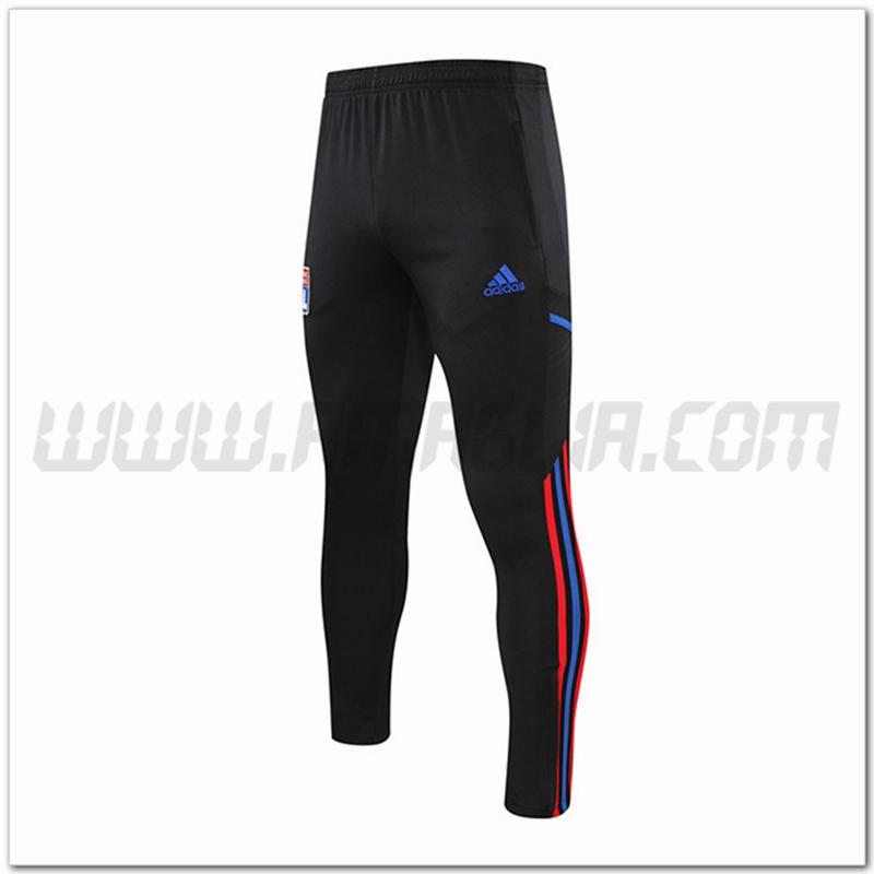 Pantaloni Allenamento Lyon Nero 2022 2023