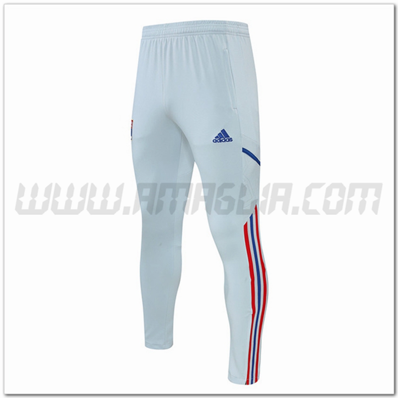 Pantaloni Allenamento Lyon Grigio 2022 2023