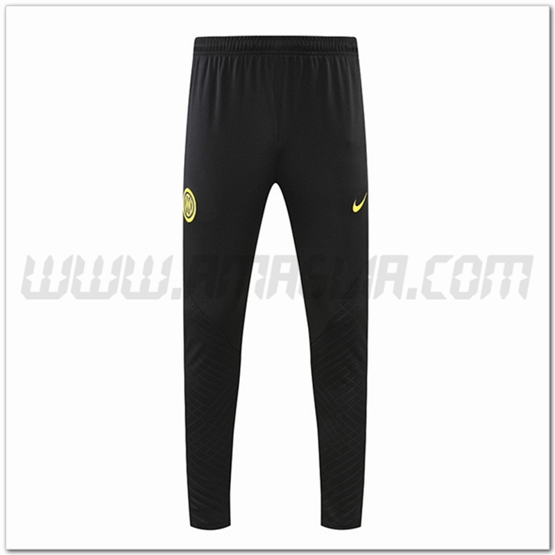 Pantaloni Allenamento Inter Milan Nero 2022 2023 -03