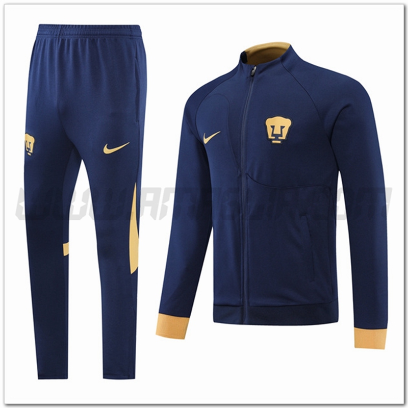 Tuta Giacca Allenamento Pumas UNAM Blu 2022 2023