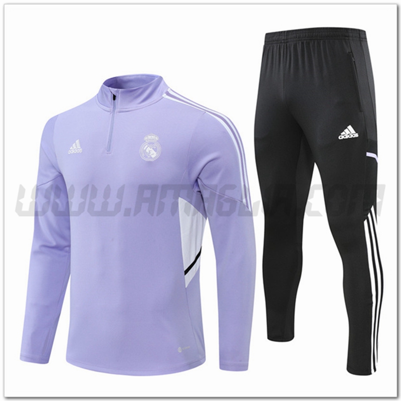 Tuta Allenamento Real Madrid Viola 2022 2023