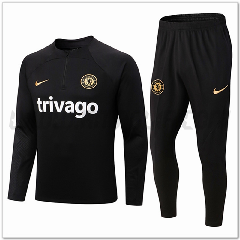 Tuta Allenamento FC Chelsea Nero 2022 2023