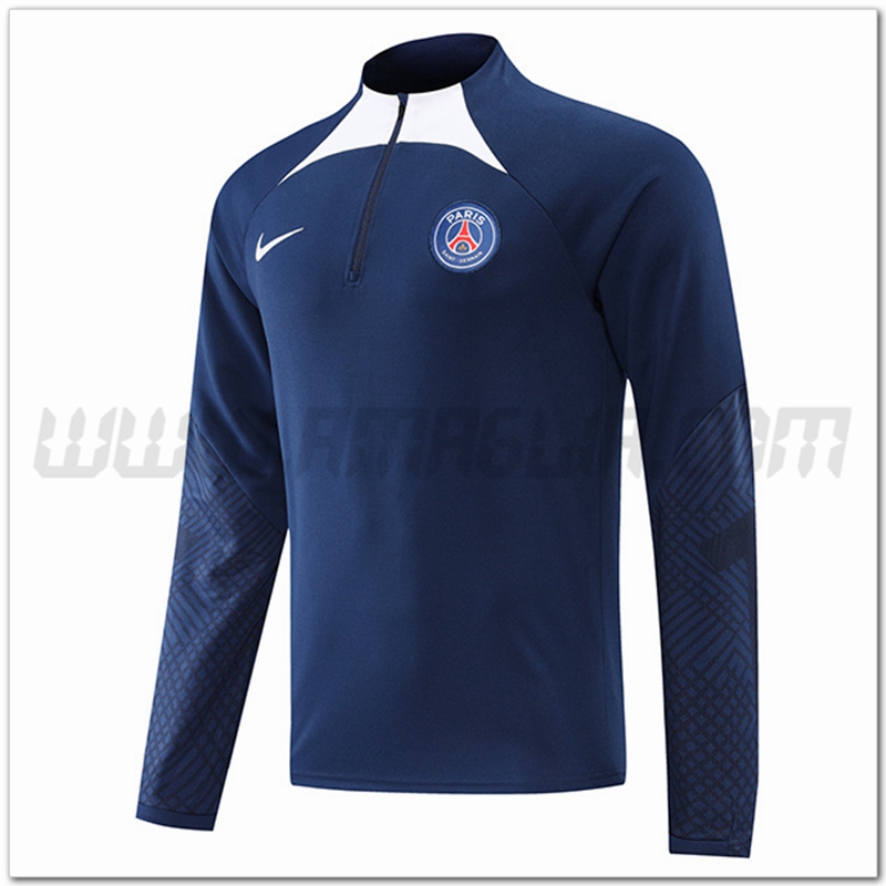 Felpa Allenamento PSG Blu Marino 2022 2023