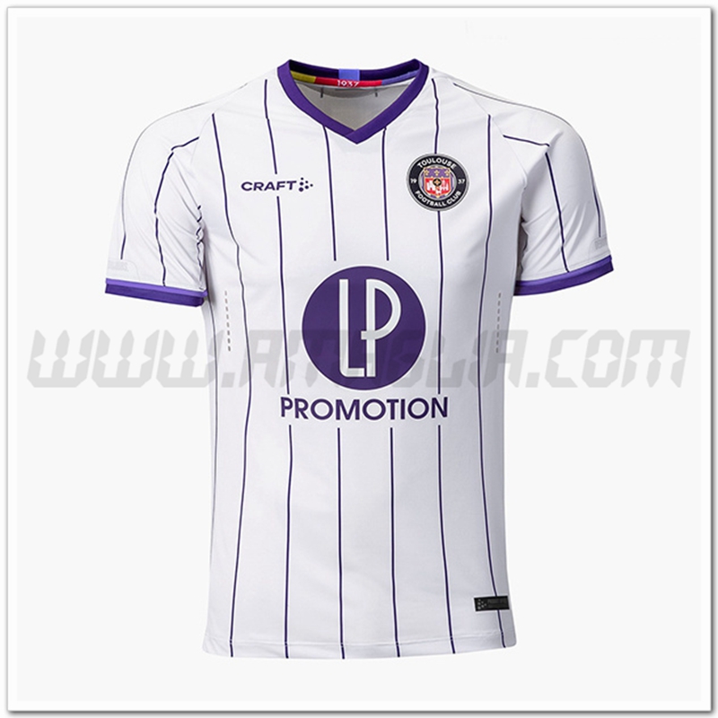Toulouse Prima Nuovo Maglia 2022 2023 Bianco