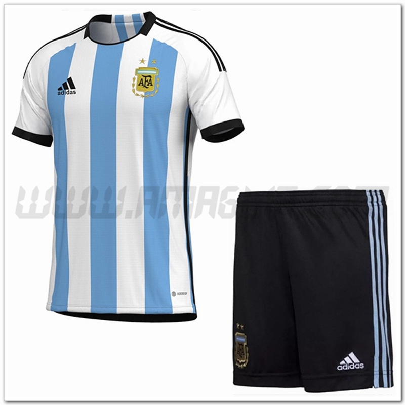 Kit Maglia Argentina Bambino Prima 2022 2023
