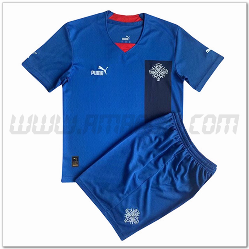 Kit Maglia Islanda Bambino Prima 2022 2023