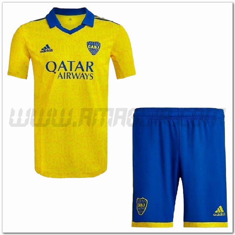 Kit Maglia Boca Juniors Bambino Terza 2022 2023