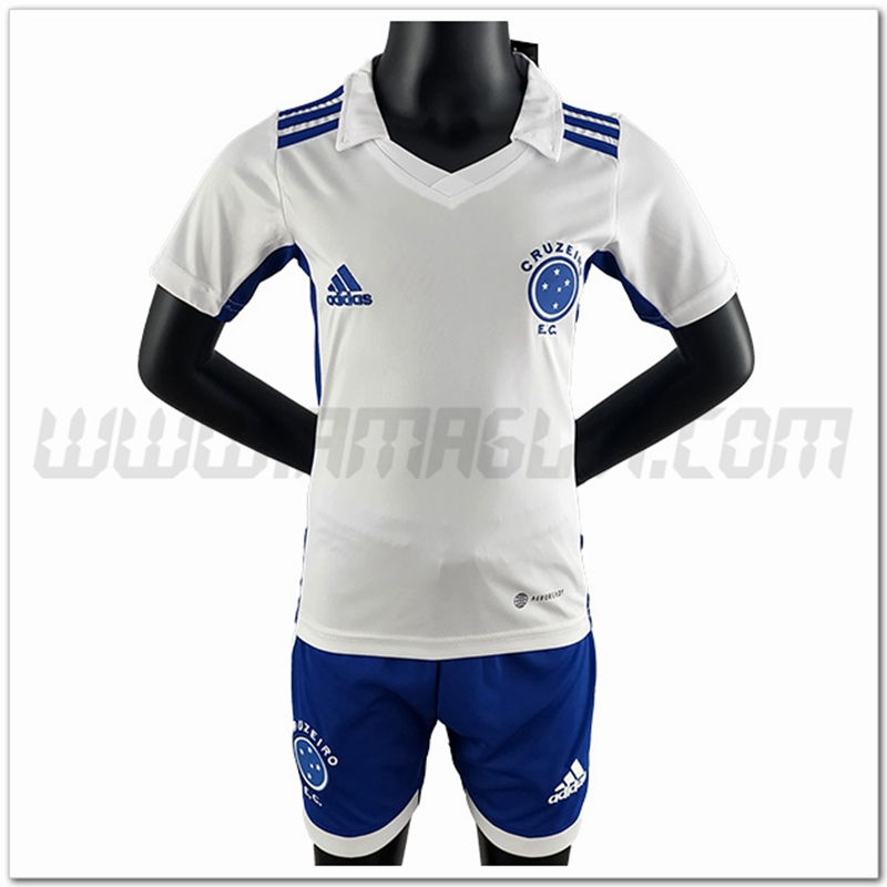 Kit Maglia Cruzeiro Bambino Seconda 2022 2023