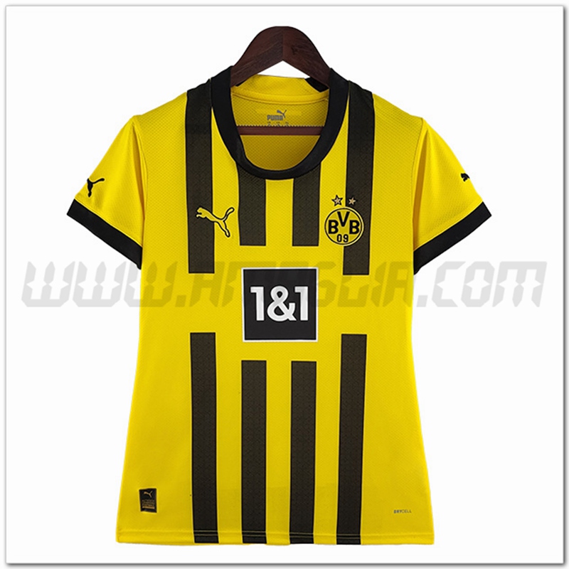 Prima Maglia Dortmund BVB Donna 2022 2023