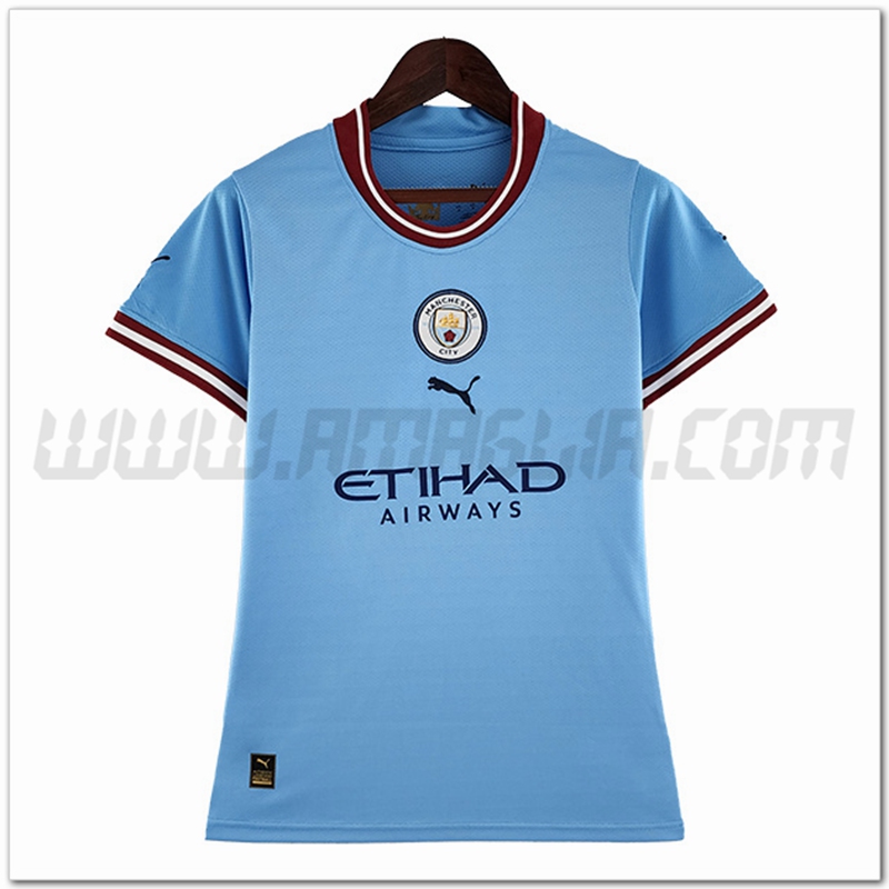 Prima Maglia Manchester City Donna 2022 2023