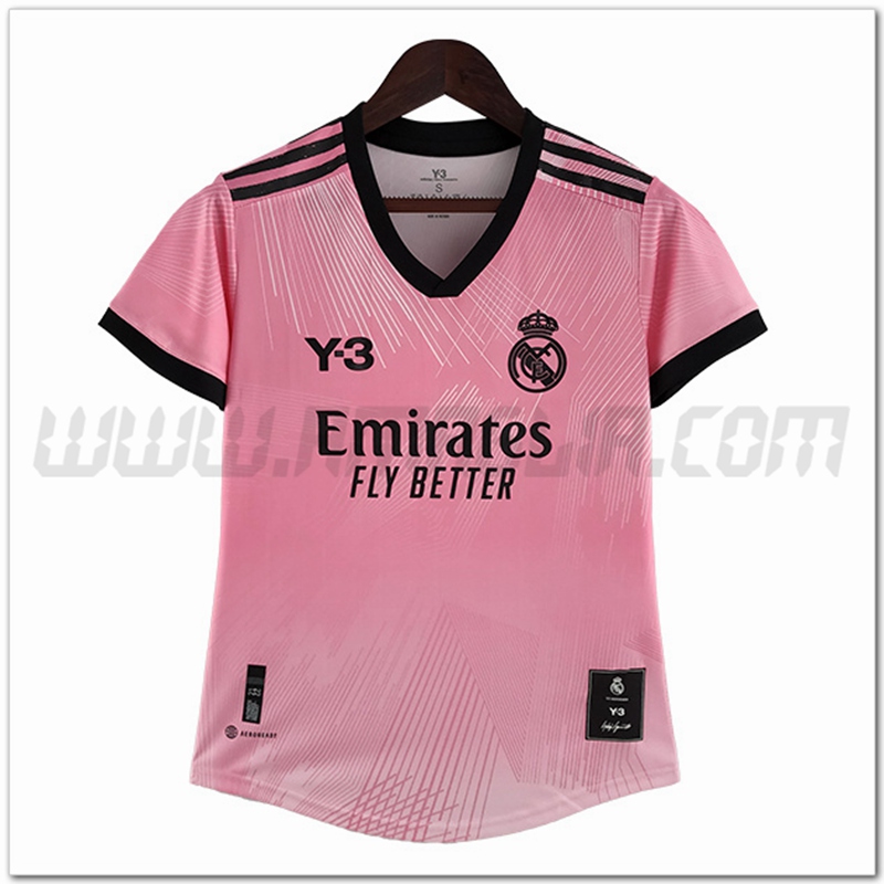 Maglia Real Madrid Donna Y3 2022 2023 Rose