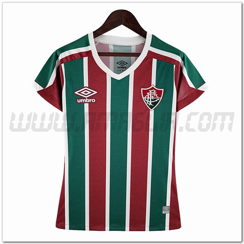 Prima Maglia Fluminense Donna 2022 2023