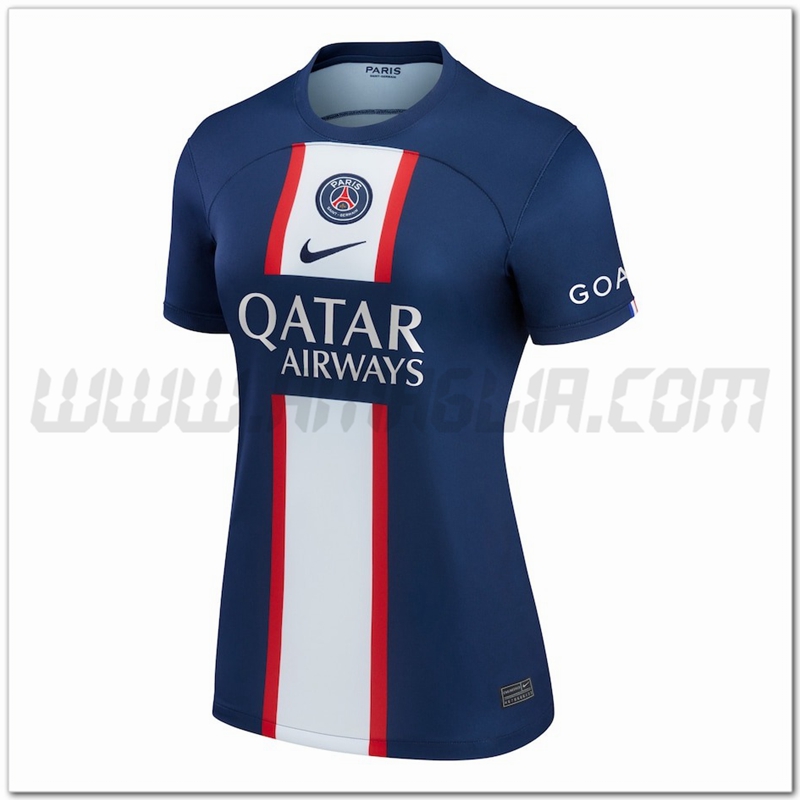 Prima Maglia PSG Donna 2022 2023
