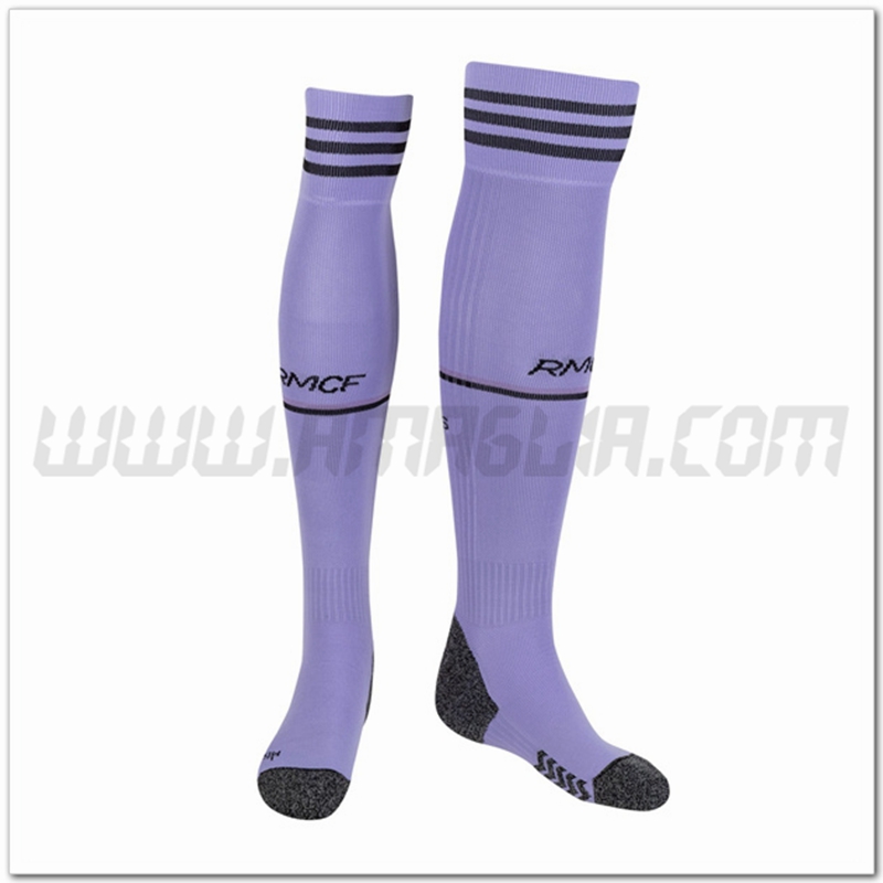 Calzini Calcio Real Madrid Seconda 2022 2023 Viola