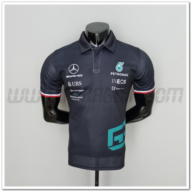 Maglia Polo F1 Mercedes Benz #63 RUSSELL 2022