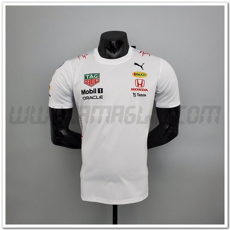 Maglietta F1 RedBull Racing Team Bianca 2022