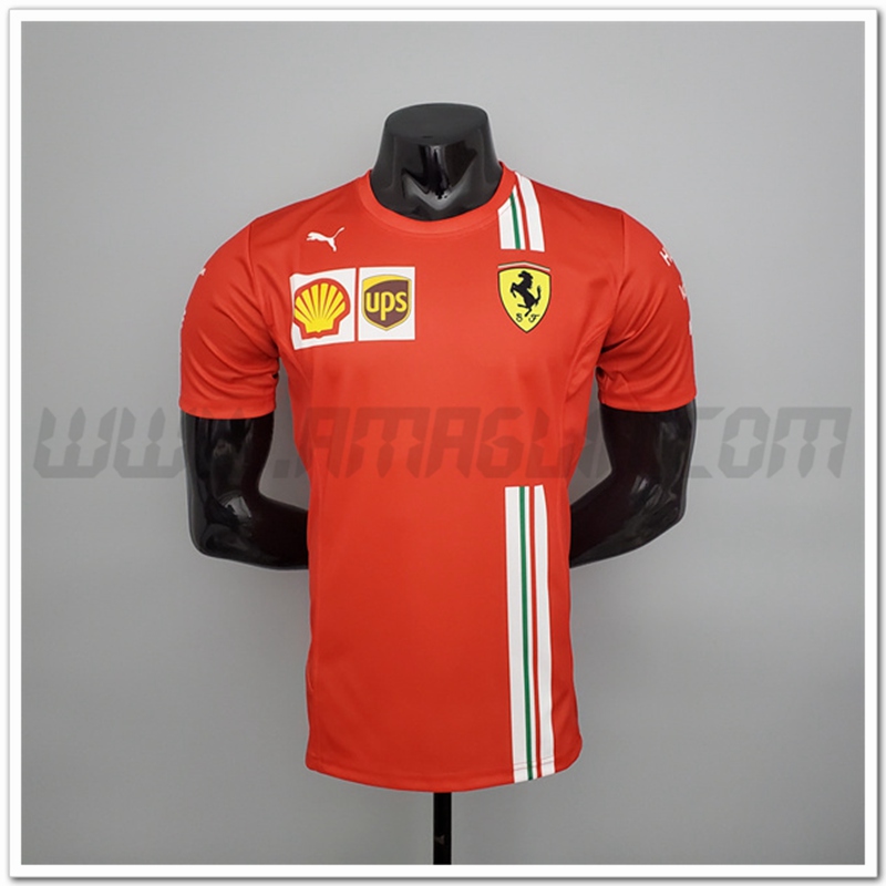 Maglietta F1 Scuderia Ferrari red 2022