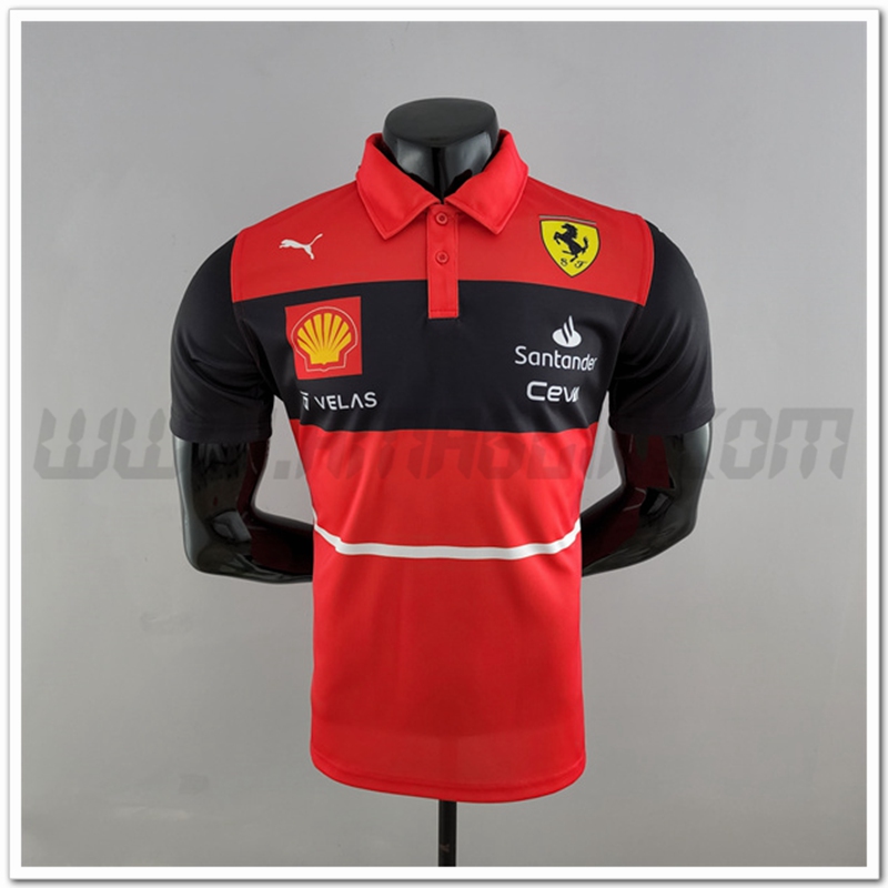 Maglia Polo F1 Scuderia Ferrari #16 LECLERC 2022