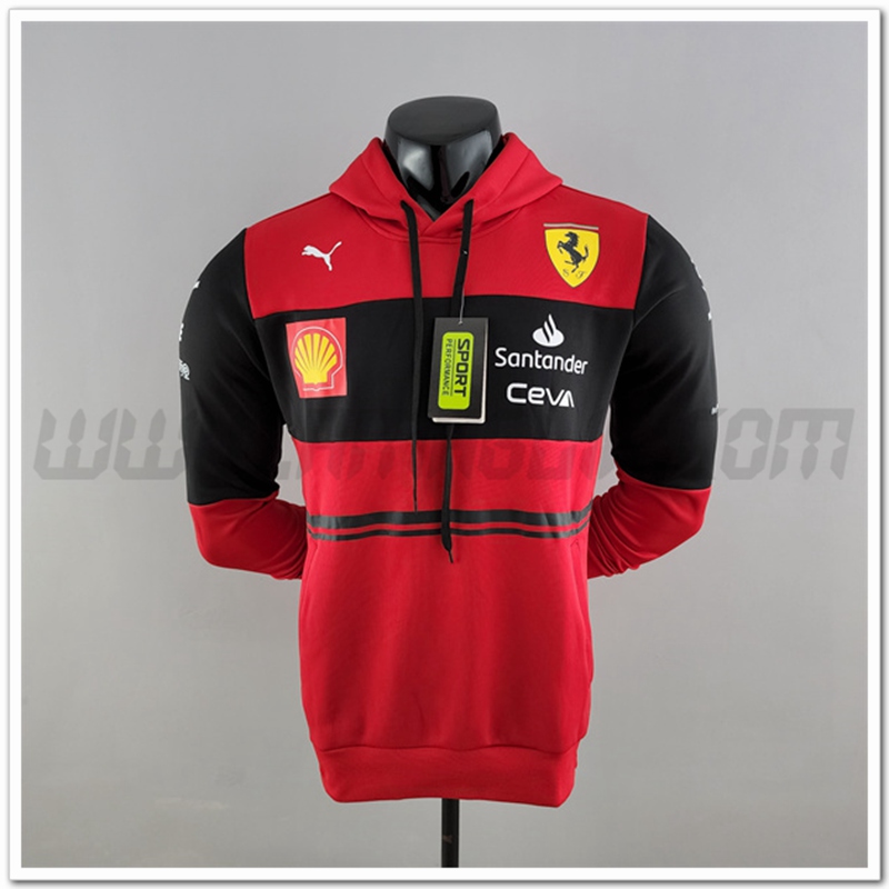 Giacca con Cappuccio F1 Scuderia Ferrari 2022