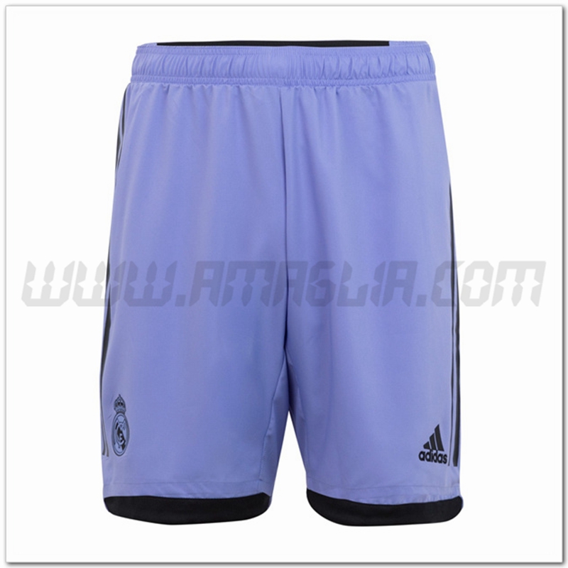 Pantaloni Calcio Real Madrid Seconda 2022 2023 Viola