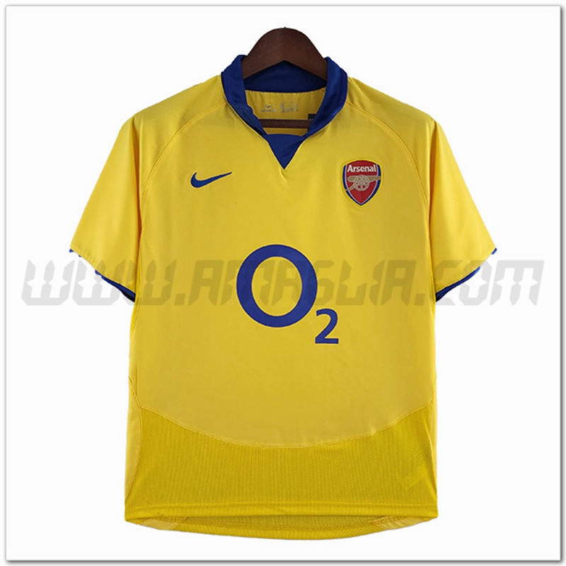 Seconda Maglia Arsenal Retro 2003/2005