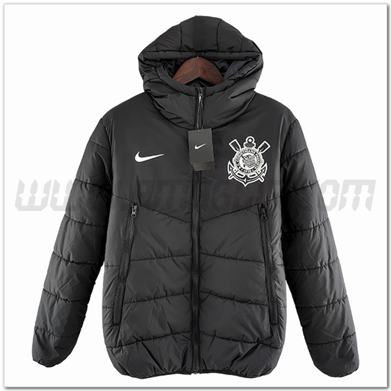 Piumino Calcio Corinthians Nero/Bianco 2022 2023