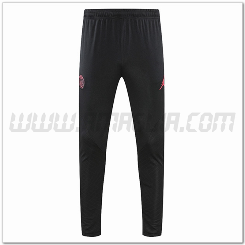 Pantaloni Allenamento Jordan PSG Nero 2022 2023 -03